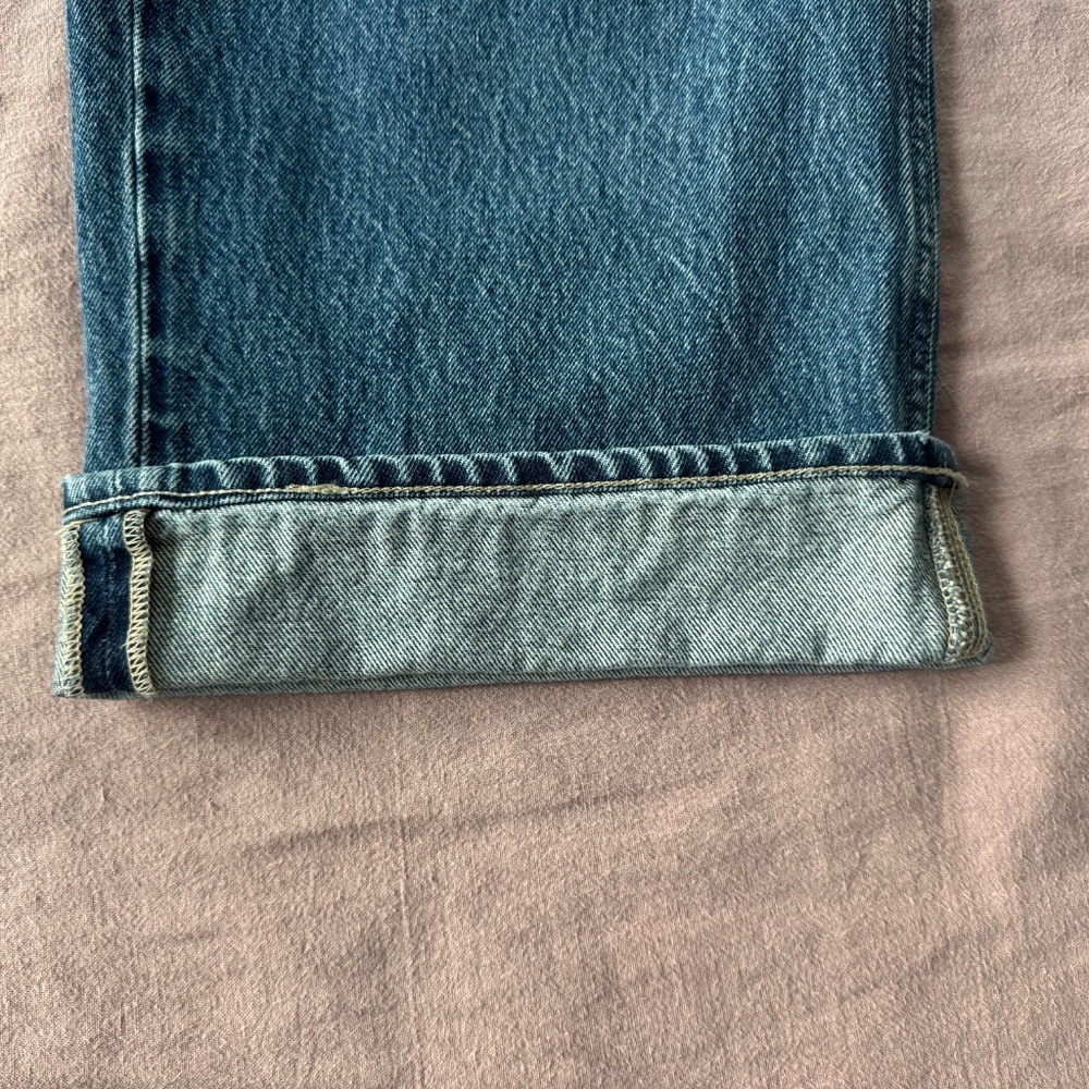 Citizens Of Humanity Wide Leg Blue Denim Jeans - Picture 2 of 13